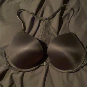 Grey razor back bra